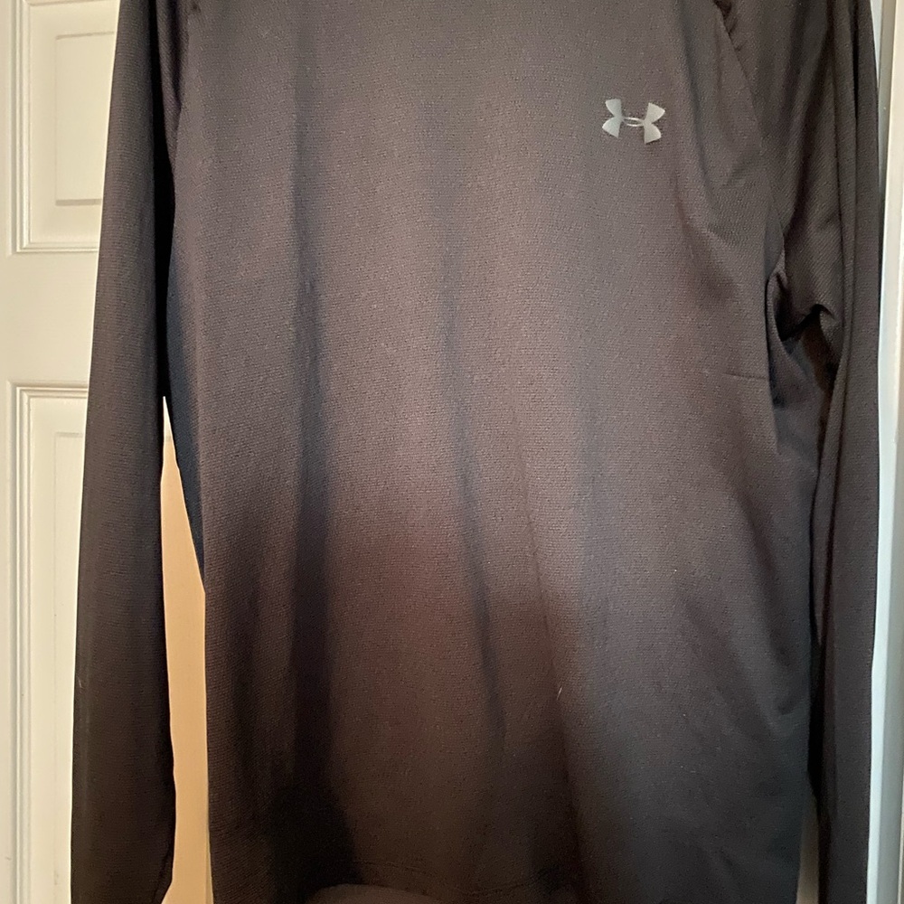 LG Black Textured Active Top with White Logo